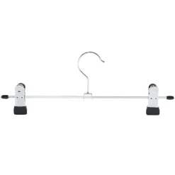 ACAZA Antislip kledinghangers - 40 cm lang - 20 stuks - zilvergrijs Best