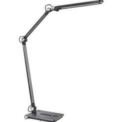 Leen Bakker AQUILA - Bureaulamp LED - Grijs - Synthetisch materiaal Hot