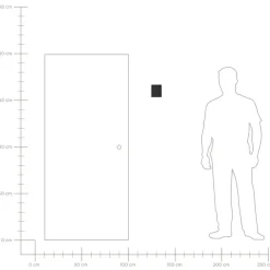 Beliani ARANSAS - Wandlamp set van 2 - Zwart - Aluminium Hot