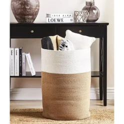 Beliani ARDESEN - Mand - Beige - Katoen Outlet