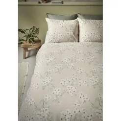 Ariadne at Home Blooming Flowers dekbedovertrek - 240x200/220 - Zand Hot