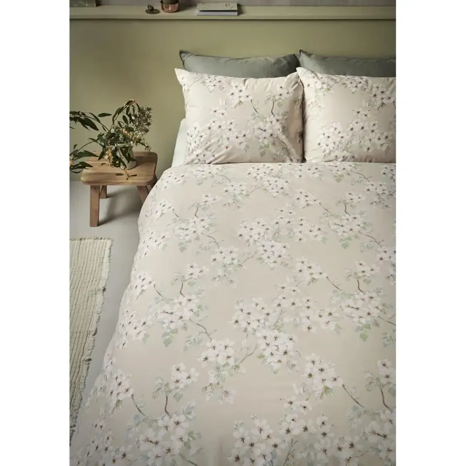 Ariadne at Home Blooming Flowers dekbedovertrek - 240x200/220 - Zand Hot