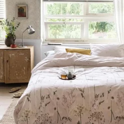 Ariadne at Home Wind Dekbedovertrek - Zacht Roze-2-persoons (200 x... Clearance