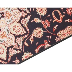 Beliani ARITAS - Loper tapijt - Zwart/Beige - 80 x 300 cm - Polyester Discount