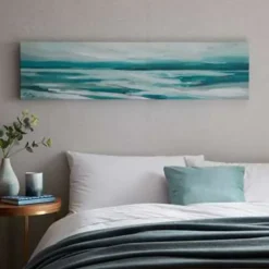 Art for the Home - Canvas - Abstracte Kust - 30x120 cm Hot