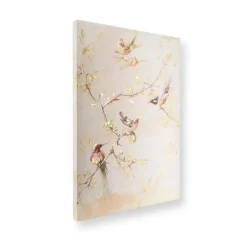 Art for the Home Canvas Geschilderde Details Sunset Birds 70x50cm Outlet