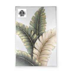 Art for the Home Handgeschilderd Canvas Lush Leaves 100x70cm Online