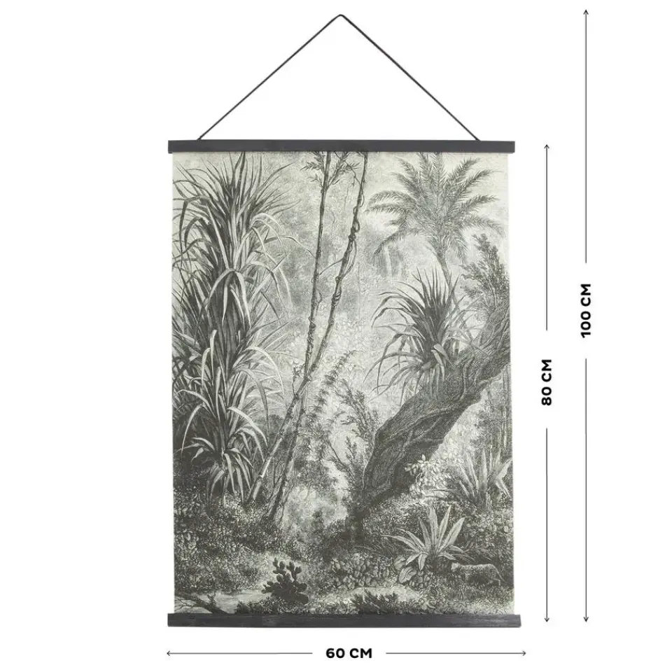 Art for the Home Jungle Amazone Textiel Poster 80x60 cm Outlet