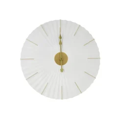 Art for the Home Klok Luxe wit en goud Hangende Klok Origami 60cm Outlet
