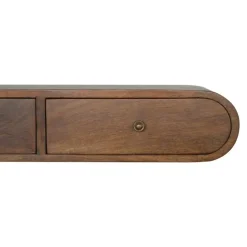 Artisan Furniture Solid hout Drijvende Kastanje Londen Sidetable Sale