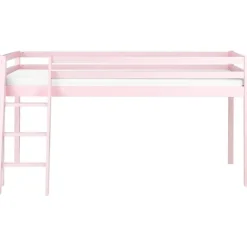 Beliani ASCOUX - Kinderbed - Roze - 90 x 200 cm - Dennenhout Hot