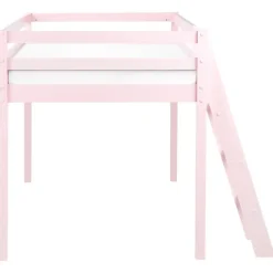 Beliani ASCOUX - Kinderbed - Roze - 90 x 200 cm - Dennenhout Hot