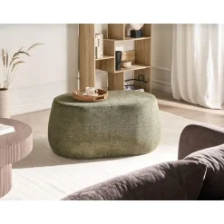 Leen Bakker ASHTON - Bankje - Groen - Polyester Best