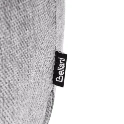 Leen Bakker ASHTON - Poef - Lichtgrijs - Polyester