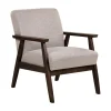 Beliani ASNES - Fauteuil - Taupe - Polyester Sale