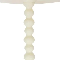 Atmosphera Bijzettafel/salontafel Alexa - ivoor - MDF hout - rond Discount