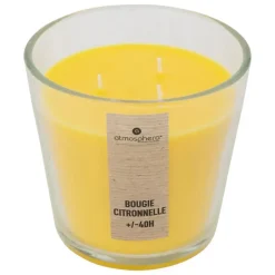 Atmosphera Candles Geurkaars glas - citronella aroma - 40 uur New