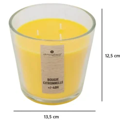 Atmosphera Candles Geurkaars glas - citronella aroma - 40 uur New