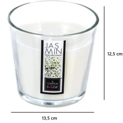 Atmosphera Candles Geurkaars glas - jasmijn aroma - 40 uur New