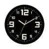 Atmosphera Elian Klok - zwart / wit - 30 cm - wandklok modern Sale