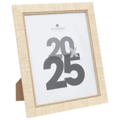 Atmosphera Fotolijstje - foto 20 x 25 cm - beige - mdf/glas Discount