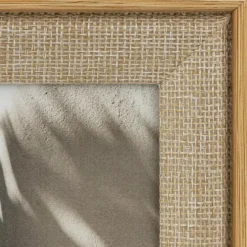Atmosphera Fotolijstje - foto 13 x 18 cm - beige - mdf/glas Discount
