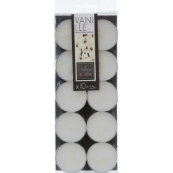 Atmosphera Geurtheelichtjes - 10x stuks - vanille geur Hot