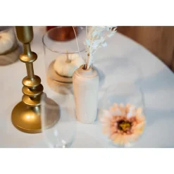 Atmosphera kaarsen kandelaar - dinerkaarsen - goud - H26 cm New