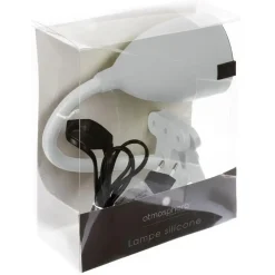 Atmosphera Klem bureaulampje - Design Light Classic - wit - 43 cm Discount