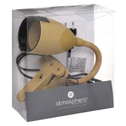 Atmosphera Klem bureaulampje - Design Light - okergeel - H43 cm Online