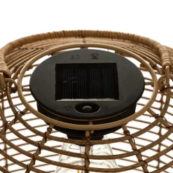 Atmosphera solar lantaarn - rotan - 30 x 30 cm Best
