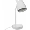 Atmosphera Tafellamp - met oortjes - wit - 18 x 31cm - bureaulamp Clearance