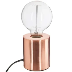 Atmosphera Tafellamp Saba - metaal - koper - H10 cm - Leeslampje Discount