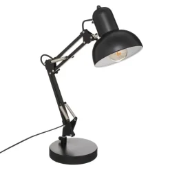 Atmosphera Tafellamp/bureaulamp Design Light Classic - zwart Hot