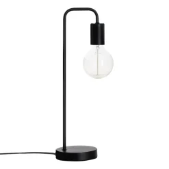 Atmosphera Tafellamp/bureaulamp Design Light - zwart - 46 cm Clearance