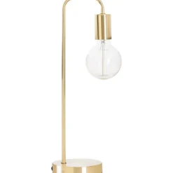 Atmosphera Tafellamp/bureaulamp Design Light - goud - 46 cm Online
