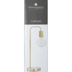 Atmosphera Tafellamp/bureaulamp Design Light - goud - 46 cm Online