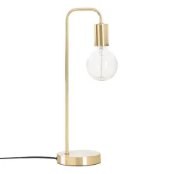 Atmosphera Tafellamp/bureaulamp Design Light - goud - 46 cm Online
