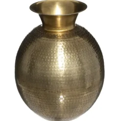 Atmosphera Vaas - stijlvol metaal - 40 x 28 cm - metallic brons Clearance