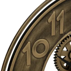 Atmosphera Wandklok Roma Gold - Vintage Metal - 48 cm - metaal Online