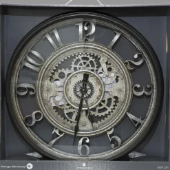 Atmosphera Wandklok/muur klok - Vintage - Dia 50 cm Outlet