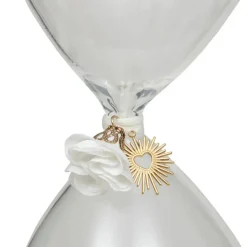 Atmosphera Zandloper - decoratie/tijd - 30 minuten - wit zand Online