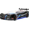 Merkloos Autobed - Met licht en geluid - Street Racer - 236x119x68 cm - Zwart Online