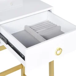 Beliani AUXON - Kaptafel - Wit - MDF Online