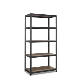 Erro Avasco Stellingkast - Zwart - Opbergrek metaal - 176x90x45