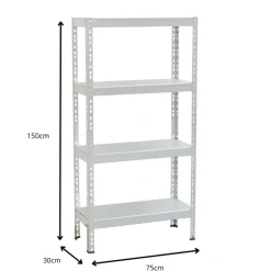 Erro Avasco Stellingkast Metaal - Opbergrek Solid 50 - 145x72,5x30 - wit Hot