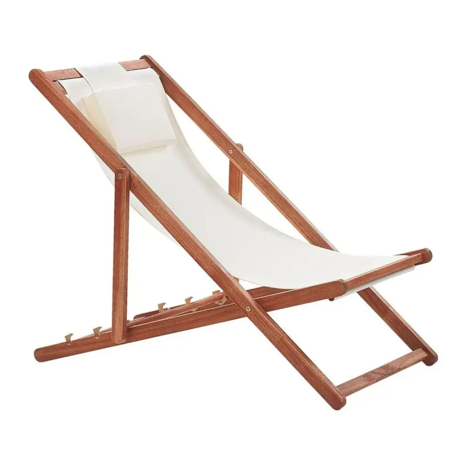 Beliani AVELLINO - Ligbed - Wit - Polyester New