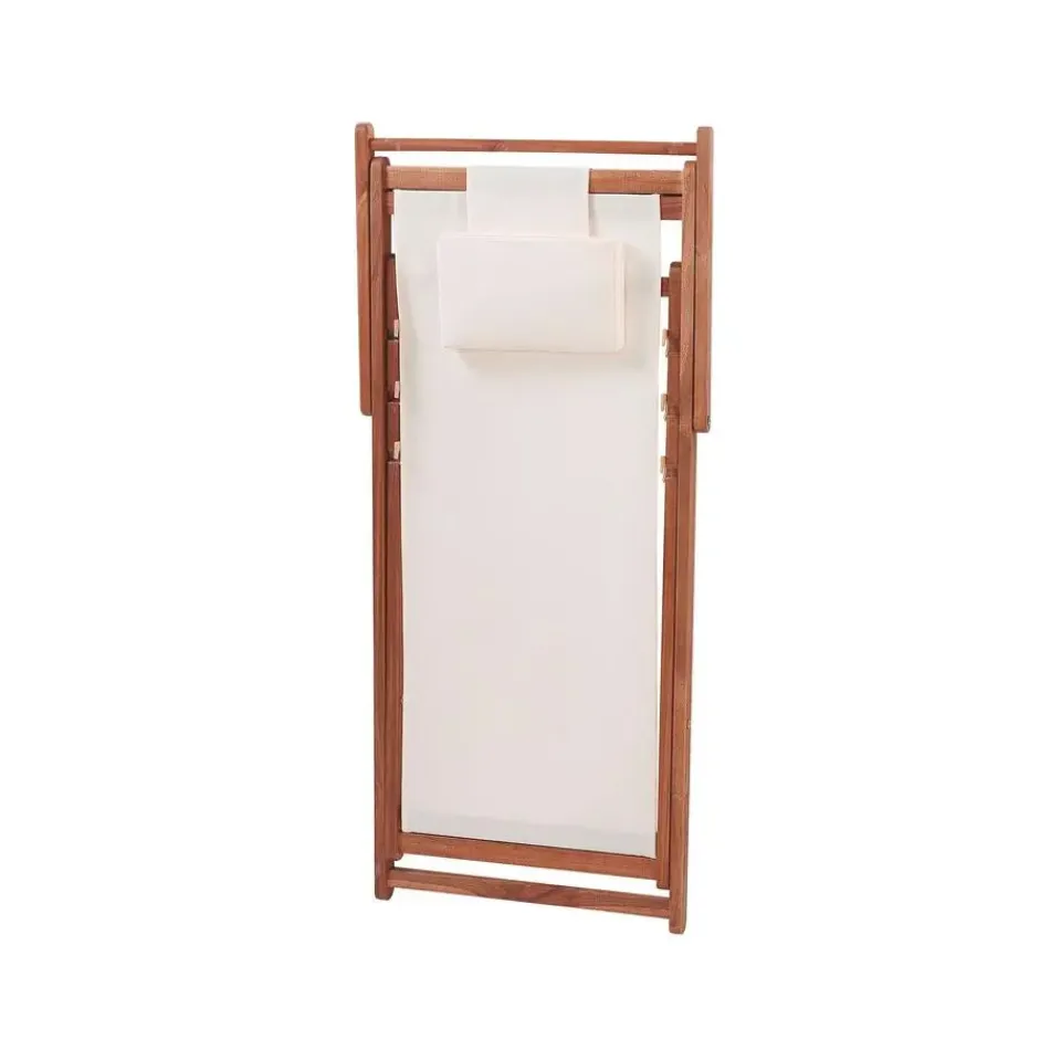 Beliani AVELLINO - Ligbed - Wit - Polyester New