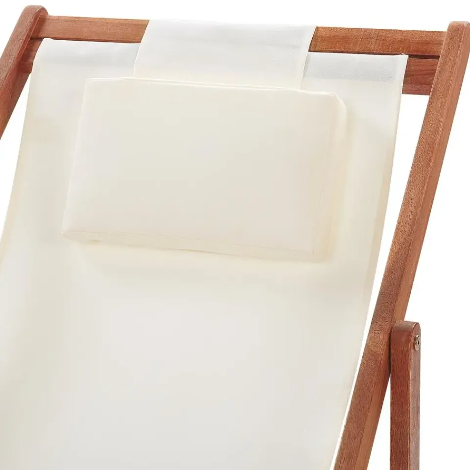 Beliani AVELLINO - Ligbed - Wit - Polyester New