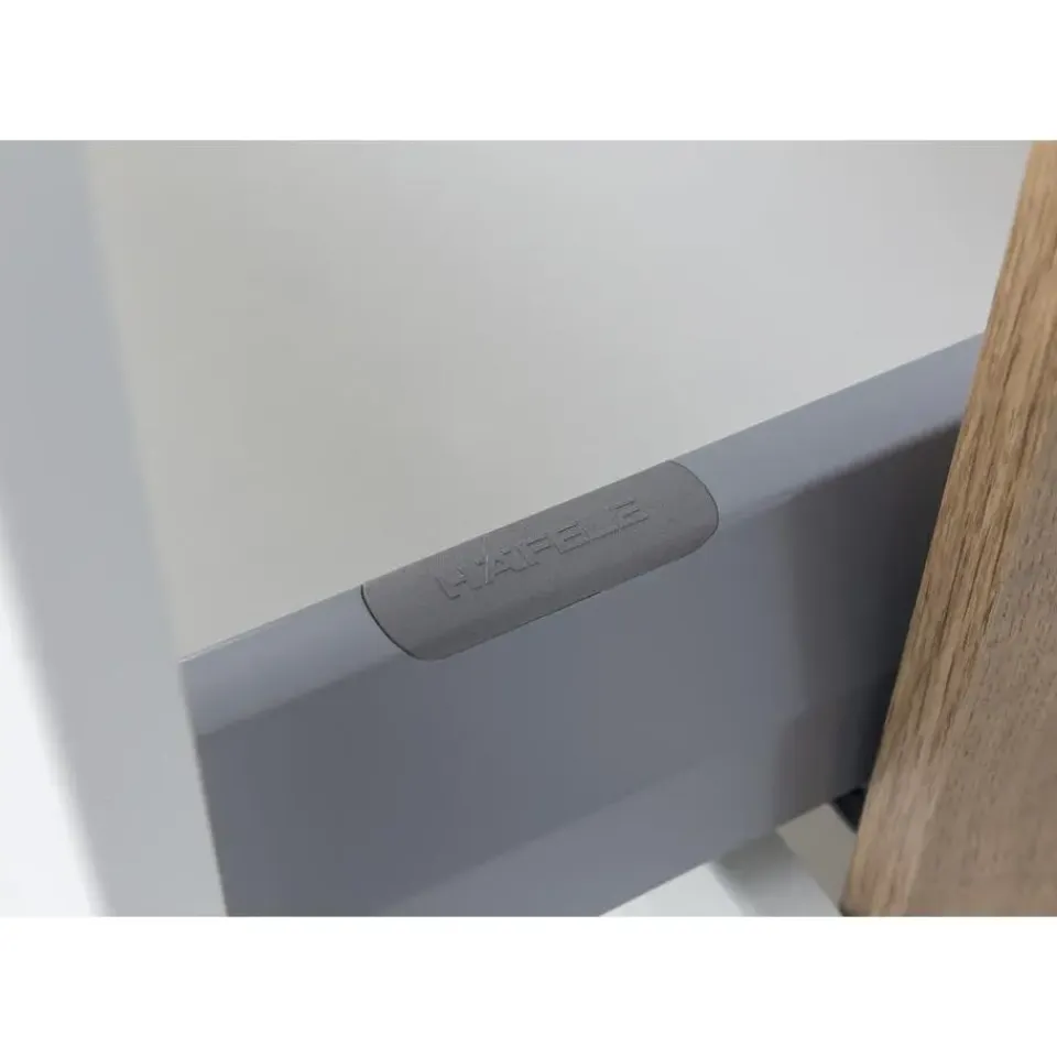 Held Badkamercombinatie Luna 2-delig 120cm - grafiet/eik Best